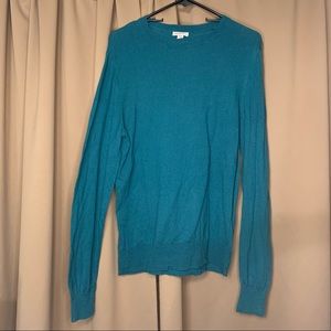 Merona Men’s teal pullover sweater